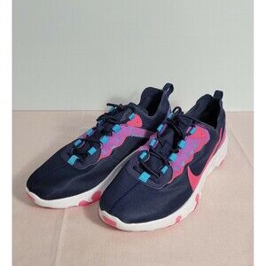 Nike renew element 55 BG Blue running sneakers CK4081-401 Women's Size 7Y